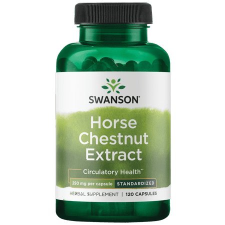 Swanson Horse Chestnut 22% Aescin (Standardized) 250 mg 120 Capsules