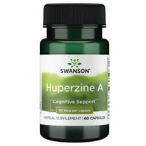 Swanson Huperzine a 50 Mcg 60 Capsules
