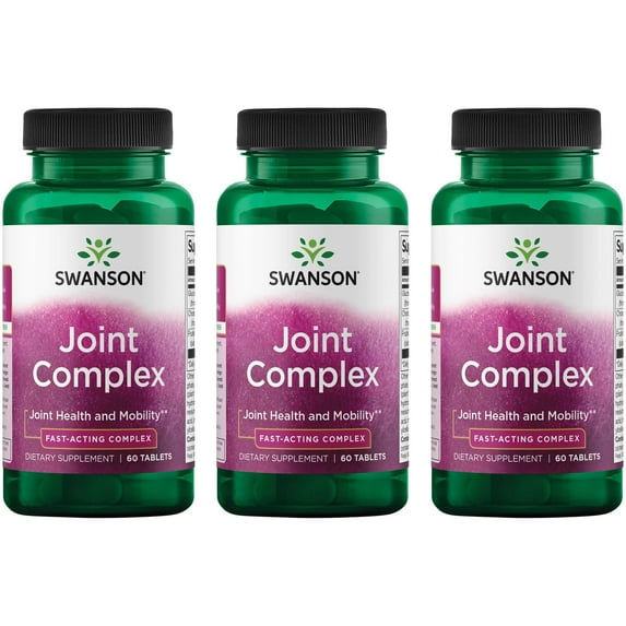Swanson Joint Complex - Fast-Acting 60 Tabs 3 Pack