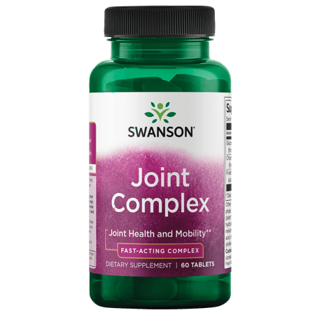 Swanson Joint Complex - Fast-acting 60 Tablets
