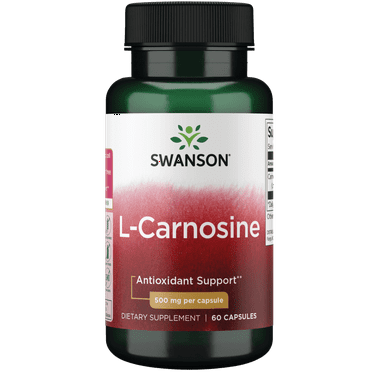 Swanson L-Carnosine 500 mg 60 Capsules