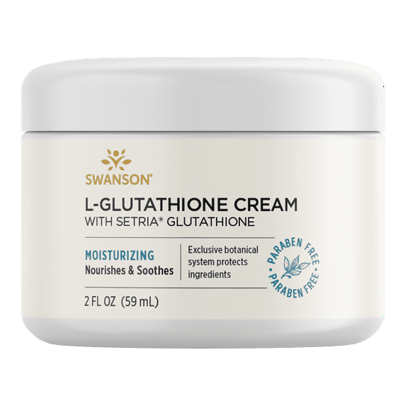 Swanson L-Glutathione Cream with Setria 2 fl oz Cream