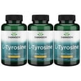 thumbnail image 1 of Swanson L-Tyrosine, Helps Maintain Healthy Mental Function & Alleviate The Effects Of Stress, 100 Capsules (3-pack), 1 of 6