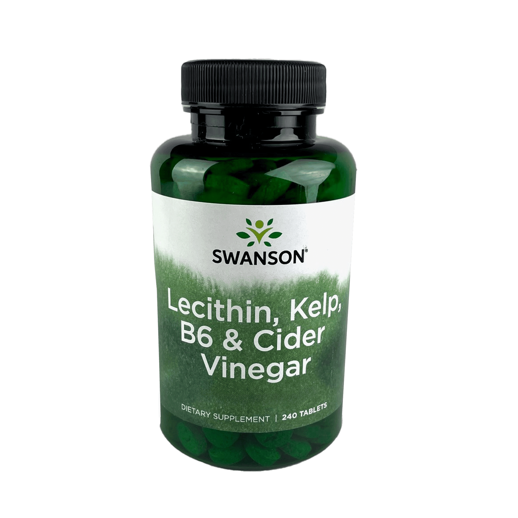 Swanson Lecithin, Kelp, B6, and Cider Vinegar 240 Tablets