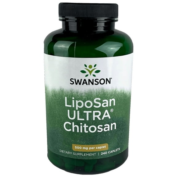 Swanson Liposan Ultra Chitosan 500 mg 240 Cplts