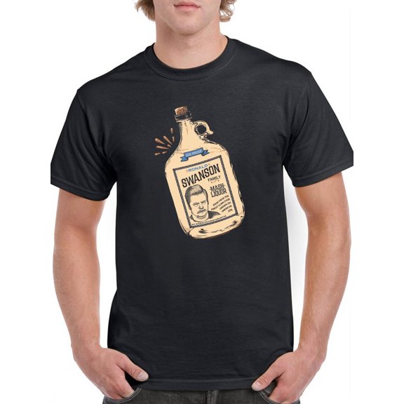 Swanson Liquor T-Shirt Men Parks And Recreation, Male 5X-Large