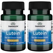 Swanson Lutein 10 mg 60 Sgels 2 Pack