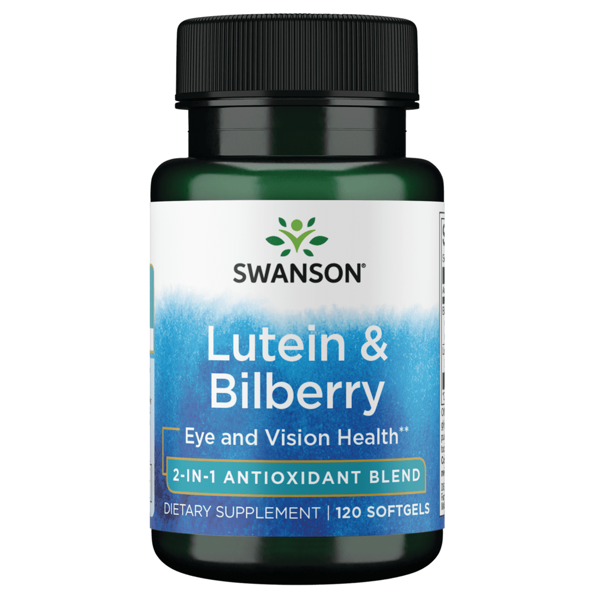 Swanson Lutein and Bilberry 120 Softgels