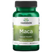 Swanson Maca 500 mg 60 Capsules