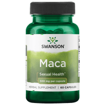Swanson Maca 500 mg 60 Capsules