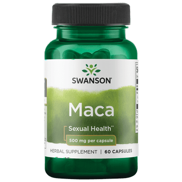 Swanson Maca 500 mg 60 Capsules