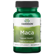 Swanson Maca 500 mg 60 Capsules