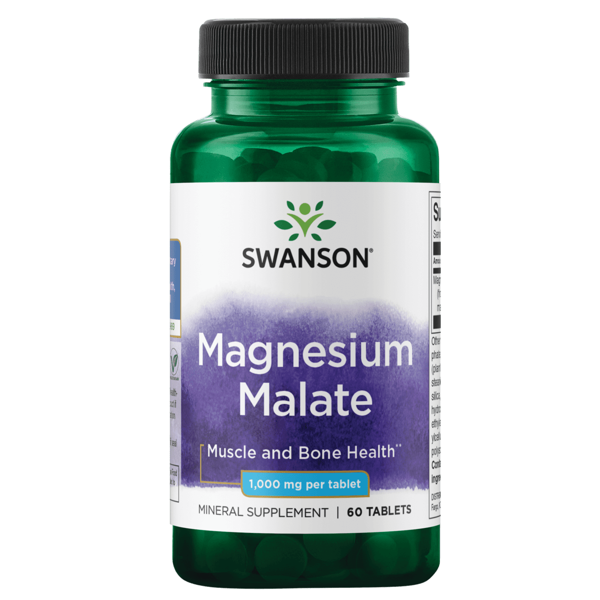Swanson Magnesium Malate 150 mg 60 Tablets