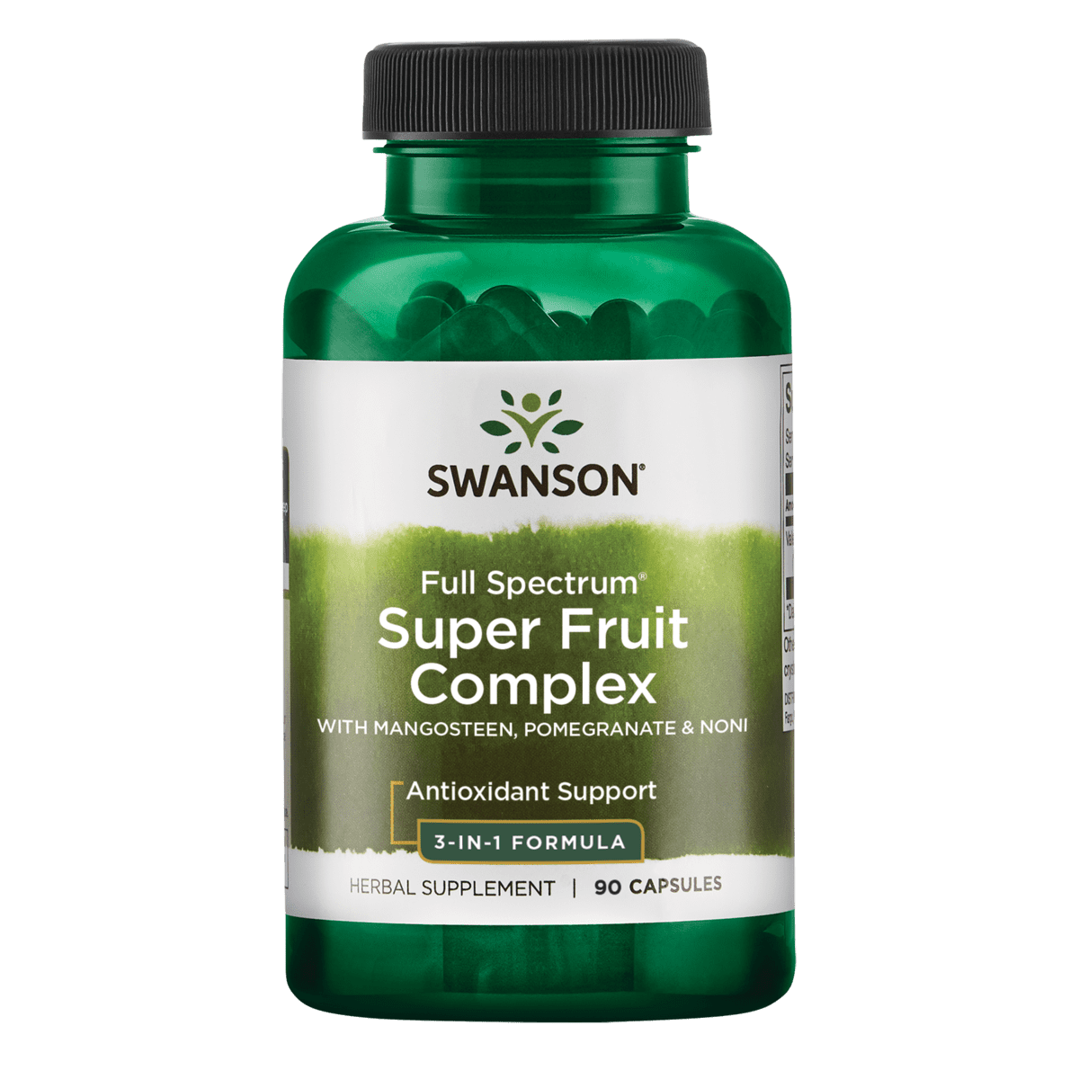 Swanson Mangosteen/Pomegranate/Noni Complex 90 Capsules