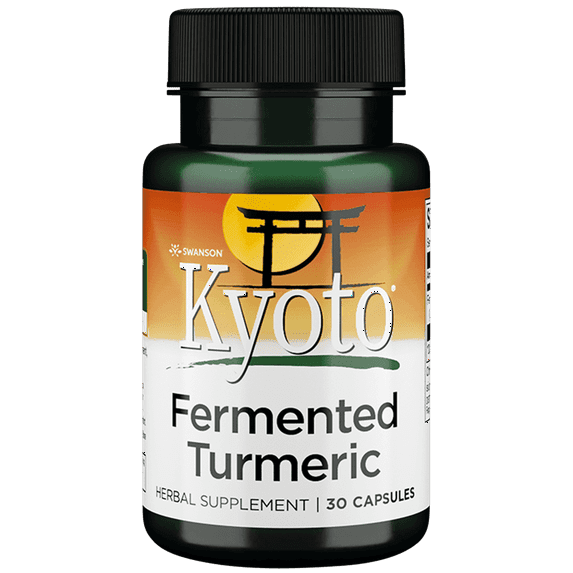 Swanson Maximum Strength Fermented Turmeric 760 mg 30 Capsules