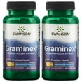 thumbnail image 1 of Swanson Maximum Strength Graminex Flower Pollen Extract - Supports Prostate Health, Urinary Tract Function, and Kidney Health - Mens Health Supplement - (60 Capsules, 500mg Each) (2 Pack), 1 of 7