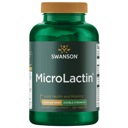 Swanson Microlactin - Double Strength 1 G 120 Tablets