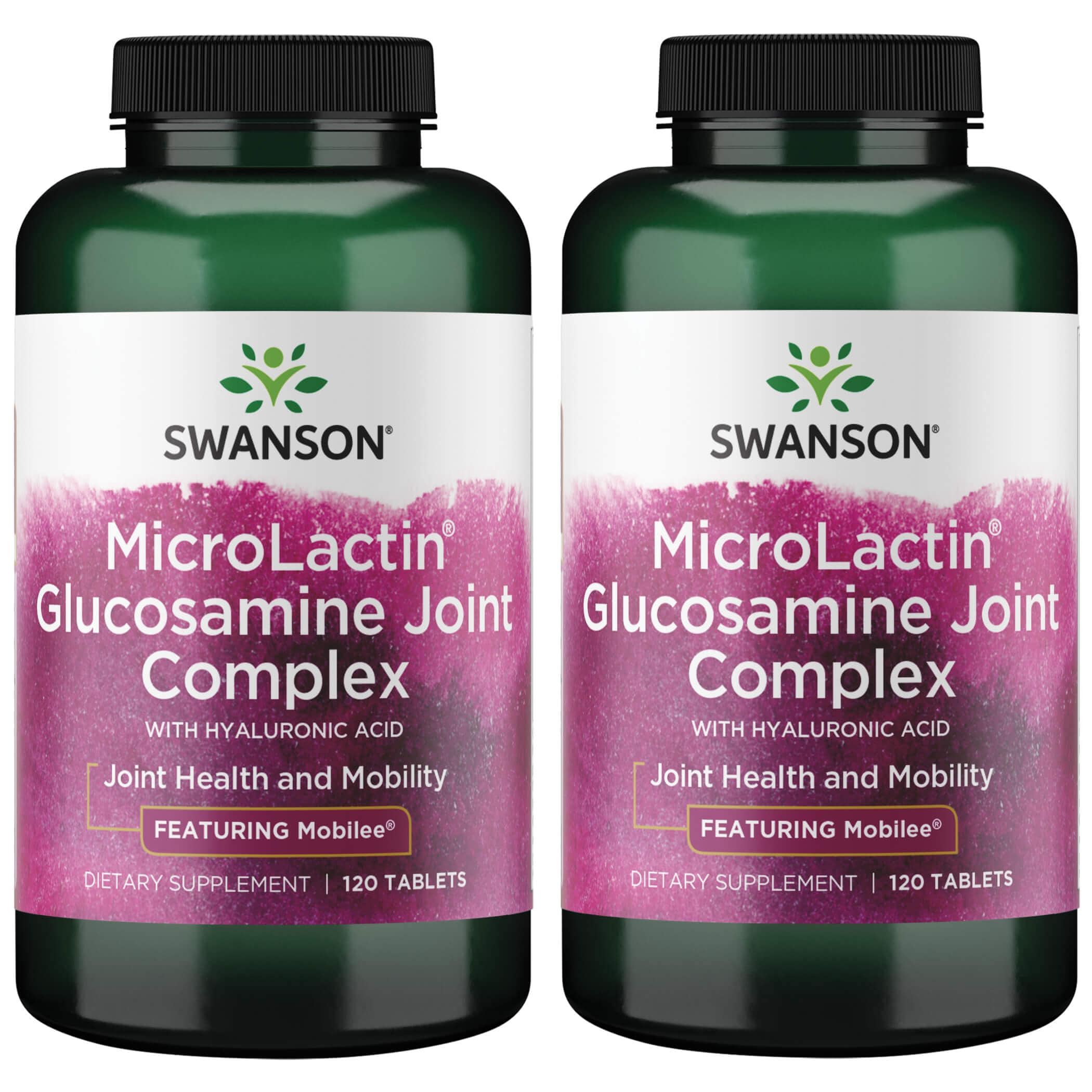 Swanson Microlactin Glucosamine Joint Complex Featuring Mobilee 2
