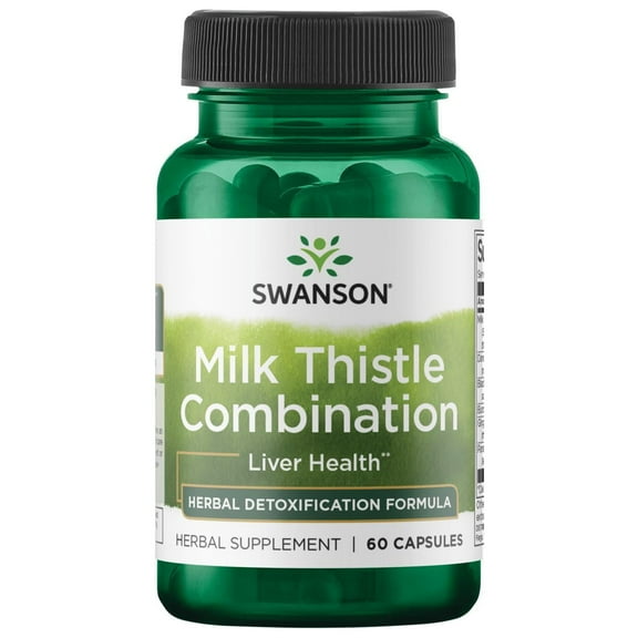 Swanson Milk Thistle Combination 60 Capsules