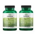 thumbnail image 1 of Swanson Milk Thistle, Dandelion & Yellow Dock - Herbal Liver Support Supplement - Natural Supplement Helping to Maintain Overall Health & Wellbeing - (120 Capsules) 1 Pack (2 Pack), 1 of 7