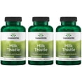 thumbnail image 1 of Swanson Milk Thistle - Features 80% Silymarin 120 Caps 3 Pack, 1 of 6