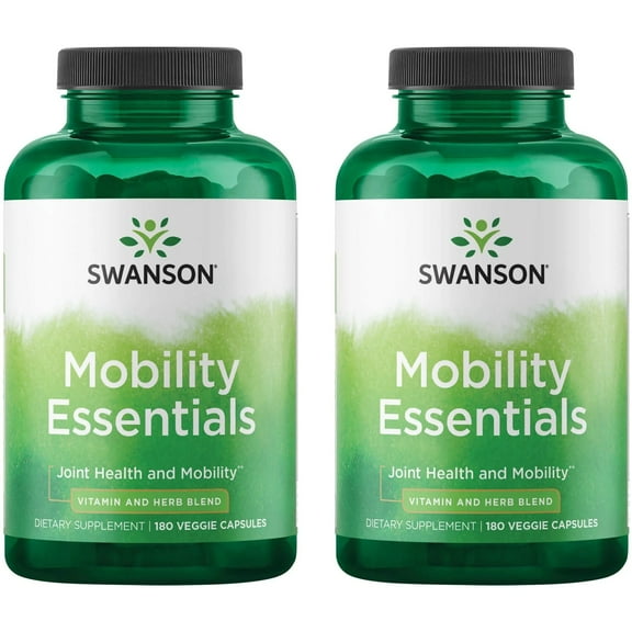 Swanson Mobility Essentials 180 Veg Caps 2 Pack