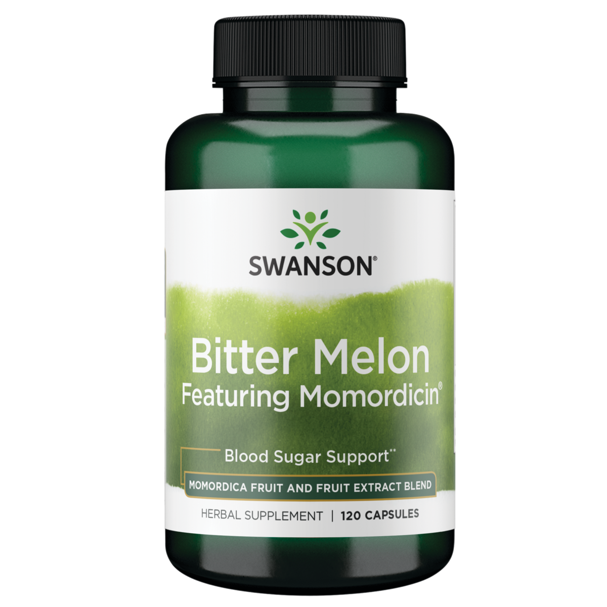 Swanson Momordica Bitter Melon (Standardized) 200 mg 120 Capsules - image 1 of 5