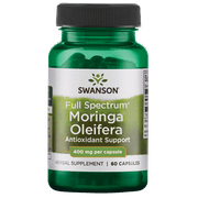 Swanson Moringa Oleifera 400 mg 60 Capsules