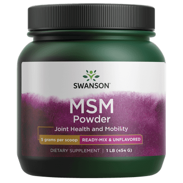 Swanson Msm Powder 1 lb Powder