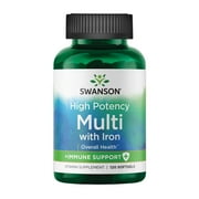 Swanson Multi - High Potency 120 Softgels