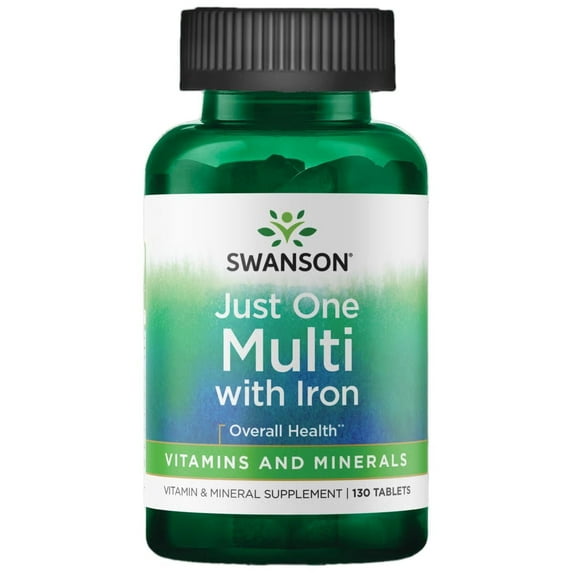Swanson Multi with Iron - Century Formula 130 Tablets