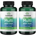 thumbnail image 1 of Swanson Multi with Iron +Energy 90 Caps 2 Pack, 1 of 6