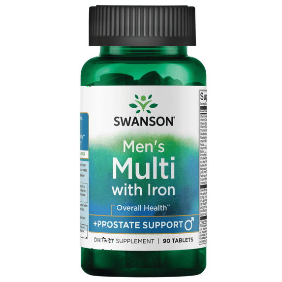 Swanson Multivitamin Men's Prime Tablets, 90 Count