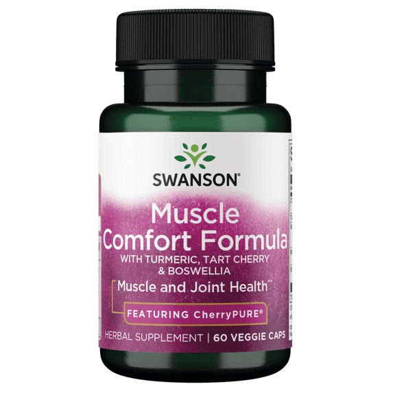Swanson Muscular Comfort Formula 60 Veggie Capsules
