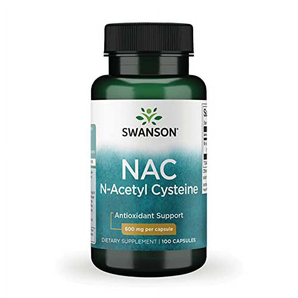 Swanson NAC NAcetyl Cysteine Antioxidant AntiAging Liver Support