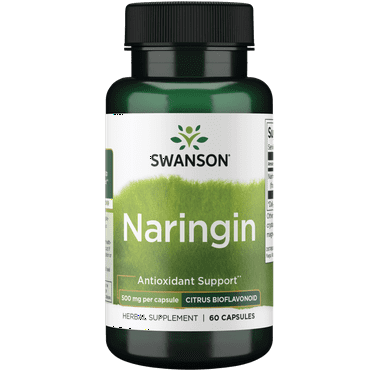 Swanson Naringin 500 mg 60 Capsules