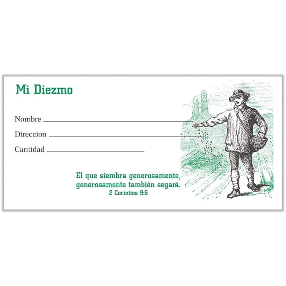 Swanson Offering Envelopes 100 CT Mi Diezmo (Other)