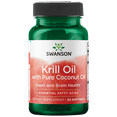 thumbnail image 1 of Swanson Omega-3 Krill Oil with Pure Coconut Oil - Featuring Rimfrost 30 Softgels, 1 of 7