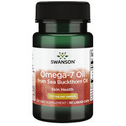 Swanson Omega-7 Oil From Sea Buckthorn Oil 450 mg 30 Liq Capsules