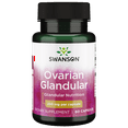 thumbnail image 1 of Swanson Ovarian Glandular Supplement - Women's Glandular Health and Balance Support - Premium Bovine Tissue - 60 Capsules, 250mg Each, 1 of 5