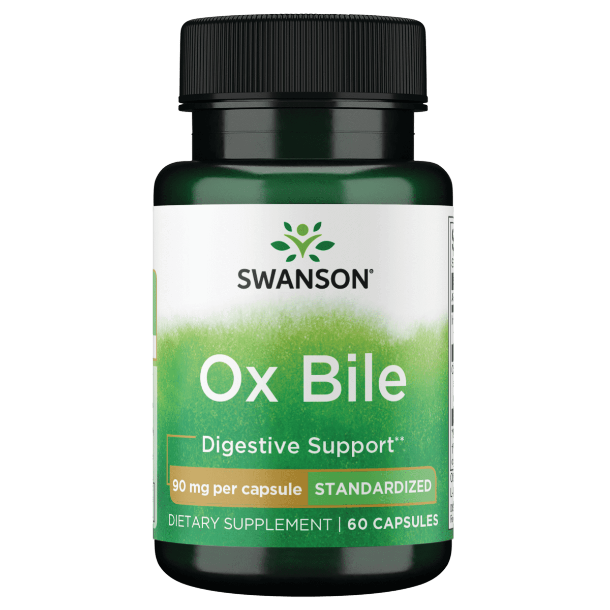 Swanson Ox Bile 60 Capsules