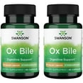 Swanson Ox Bile Standardized 90 mg 60 Caps 2 Pack