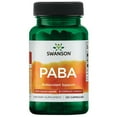 thumbnail image 1 of Swanson PABA - Powerful B Complex Supporting Red Blood Cell Formation - Folic Acid Component Aiding Supply Oxygen to Cells and Skin Health Support - (120 Capsules, 500mg Each), 1 of 7