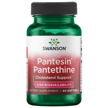 Swanson Pantesin Pantethine 300 mg 60 Softgels