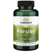 Swanson Parsley 650 Milligrams 90 Capsules