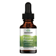 Swanson Passion Flower Liquid Extract Alcohol- and Sugar-Free 1 fl oz Liquid