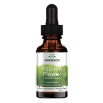 Swanson Passion Flower Liquid Extract (Alcohol- and Sugar-Free) 1 fl oz Liquid
