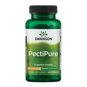 Swanson PectiPure Modified Citrus Pectin Powder, 600 mg, 60 Capsules