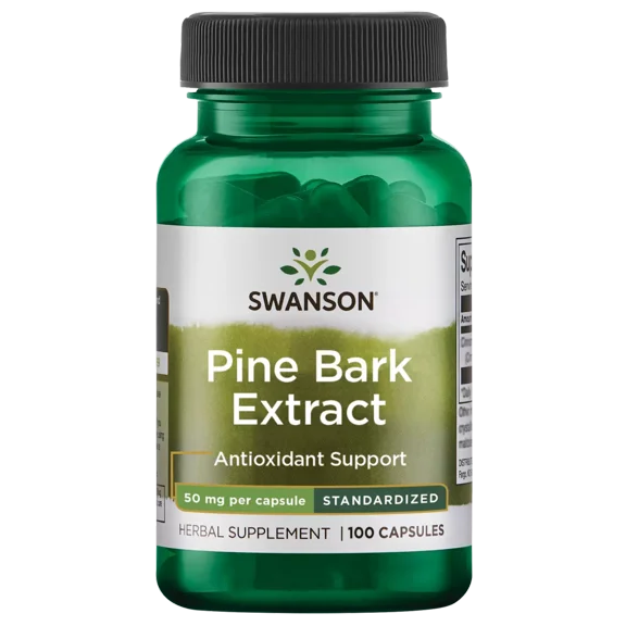 Swanson Pine Bark Extract 50 mg 100 Capsules