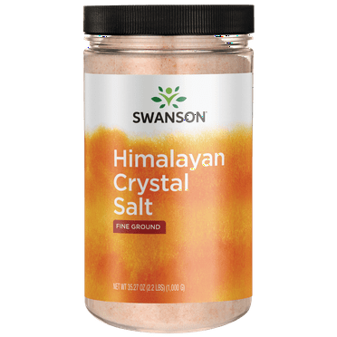Swanson Himalayan Crystal Salt 35.27 Ounce (1000 g) Salt